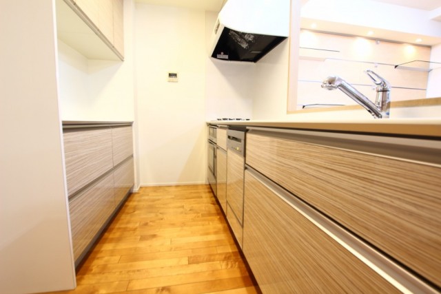 食洗機、オーブンが備え付けられています。