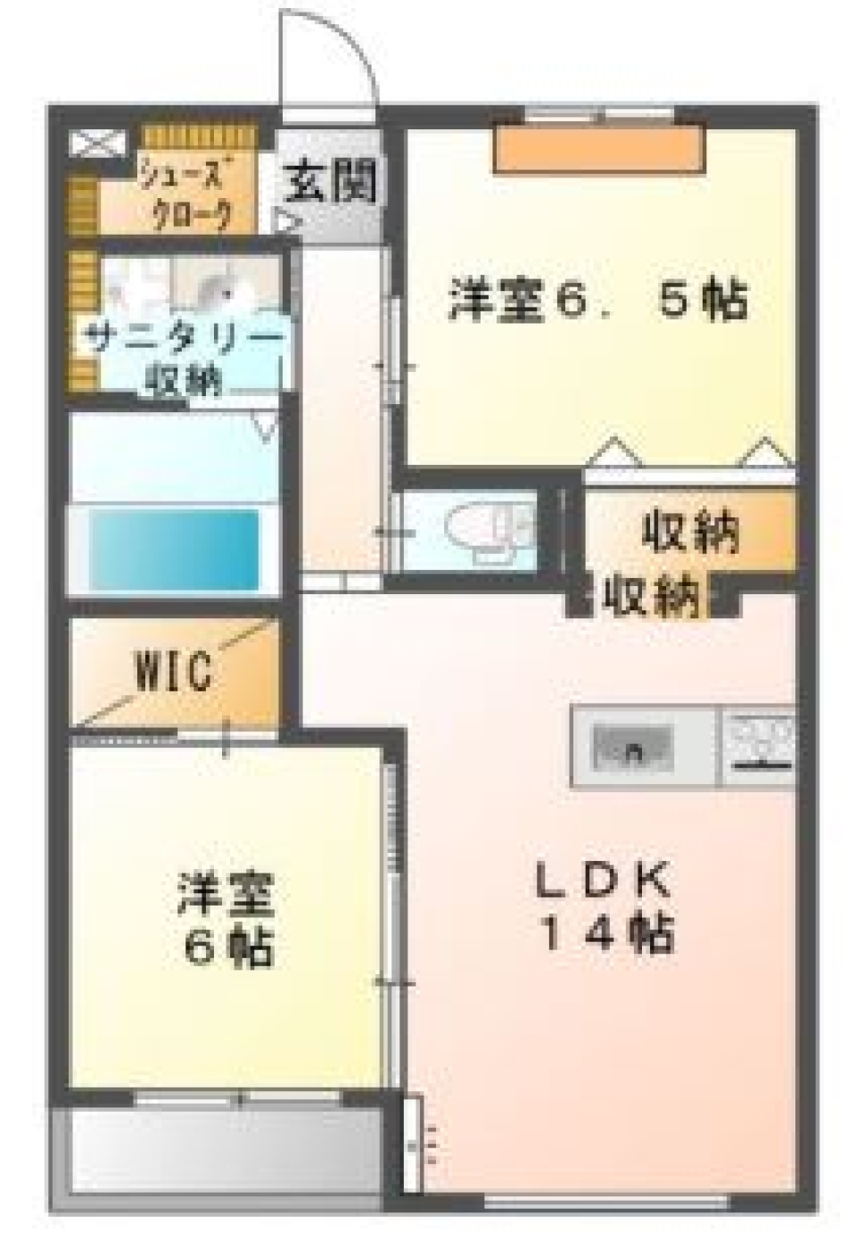 NEW STYLEの間取り図