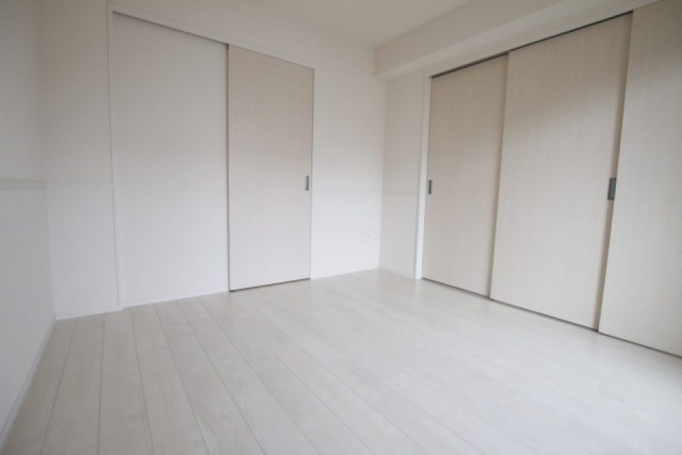 洋室6帖。クローゼット完備。