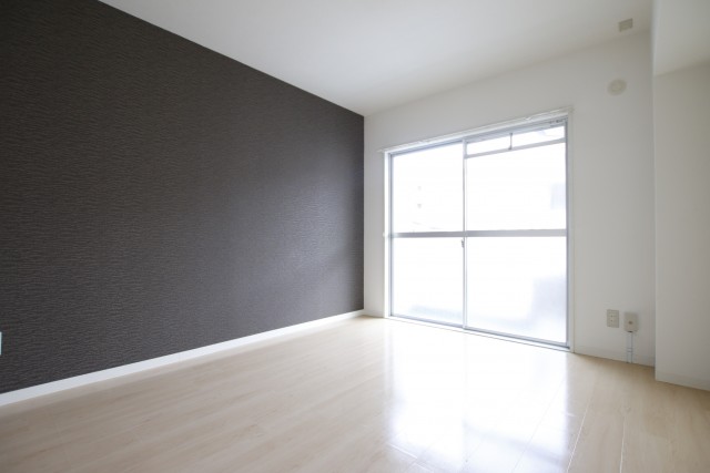 洋室6.6帖。ウォークインクローゼット付いています。