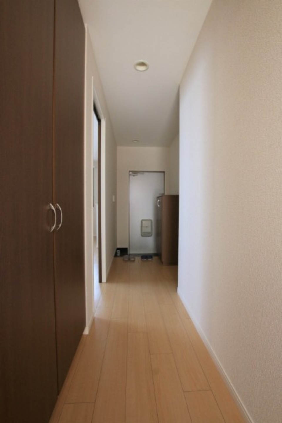 廊下。収納あり。