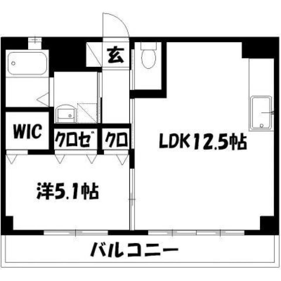 赤電沿い＆都市ガスコラボ。の間取り図