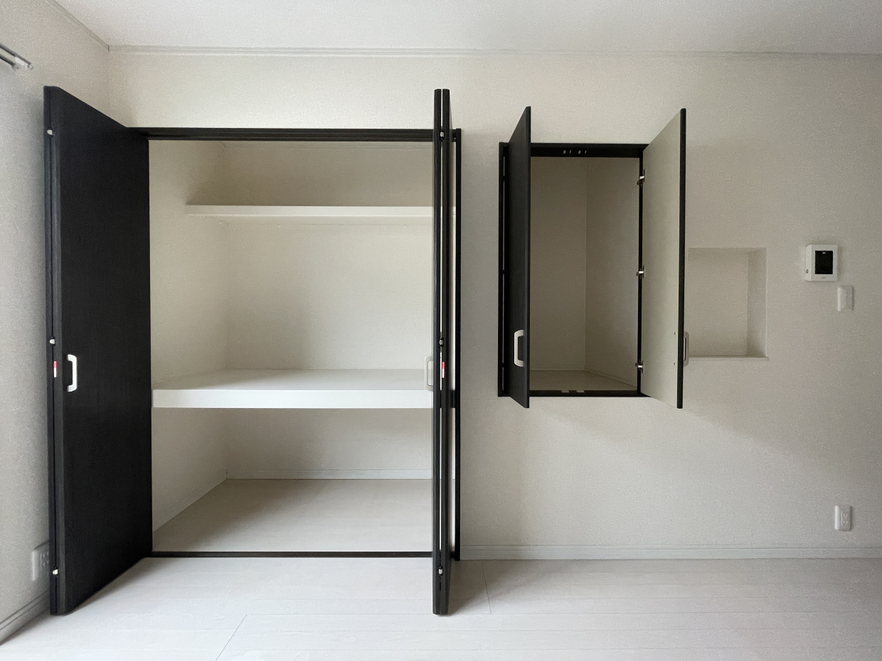 LDKには収納が2タイプ