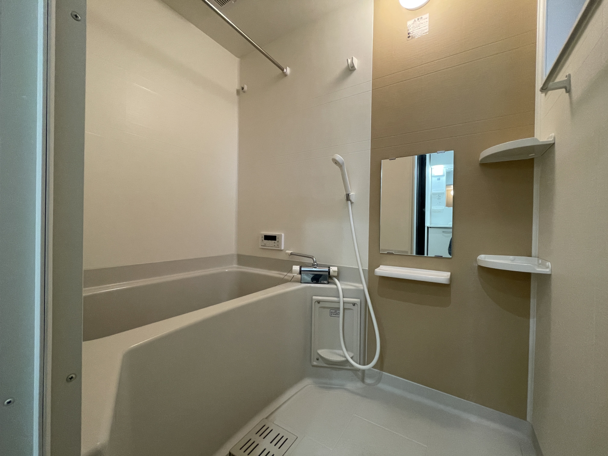 お風呂は追い炊き付き