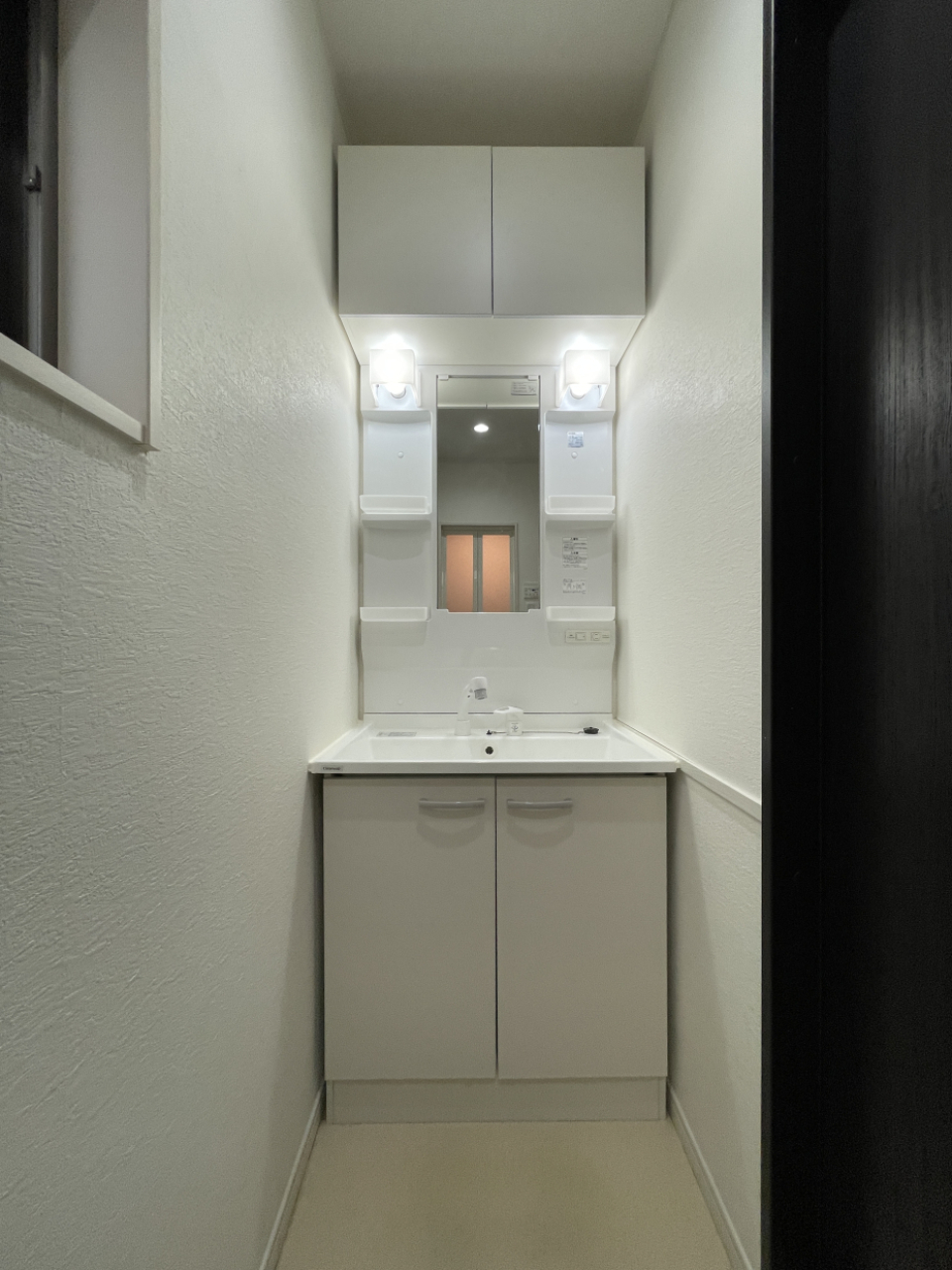 洗面台。幅ぴったり