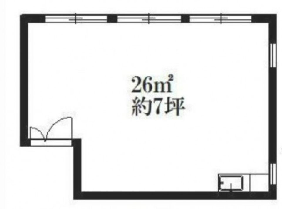 THE・事務所の間取り図