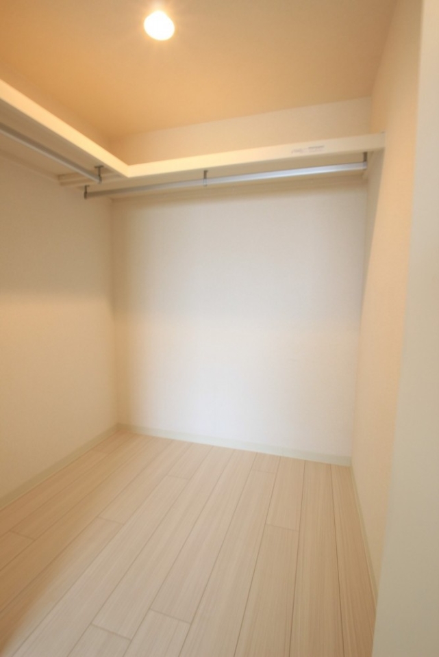 ウォークインクローゼットです。