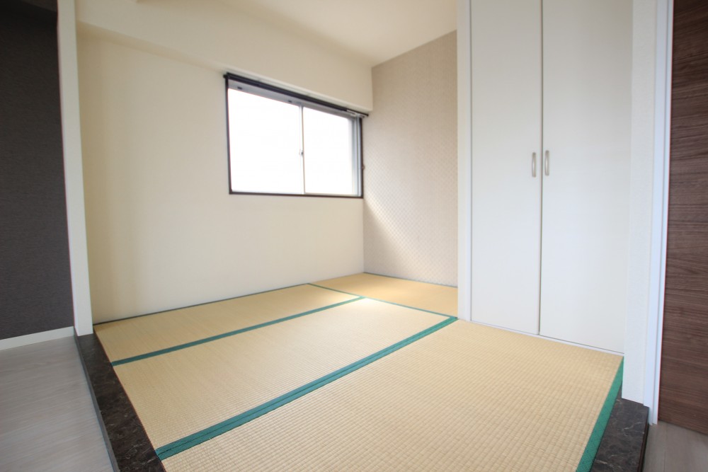 リビングの一角にある畳。