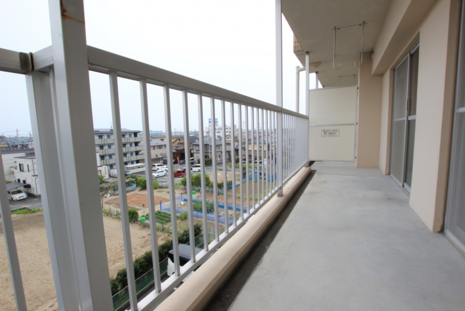 ベランダからの景色。