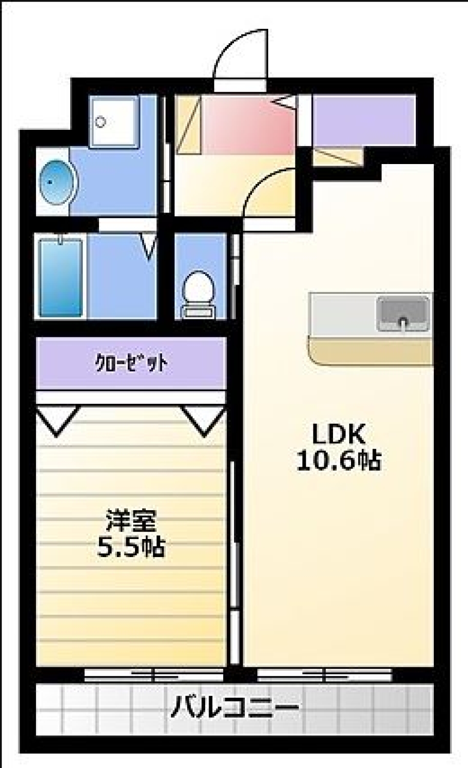 エバーフレッシュと暮らそうかなの間取り図