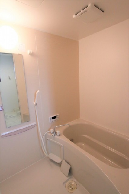 お風呂がモダンなのも嬉しい