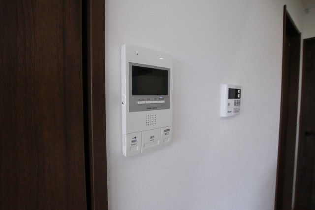 インターホンでセキュリティ面も安心。