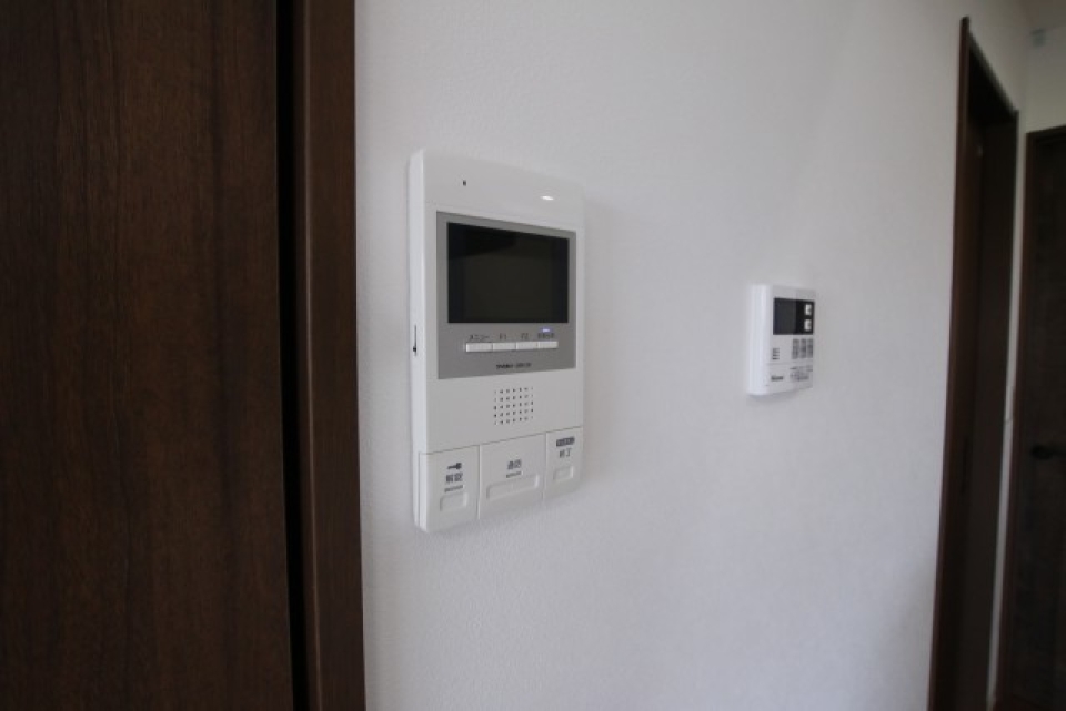 インターホンでセキュリティ面も安心。