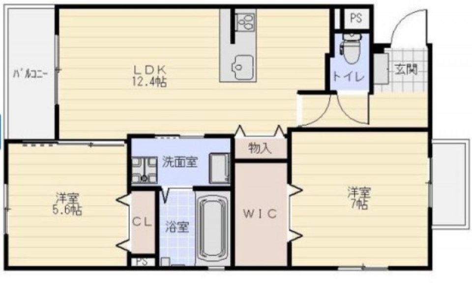 子供が生まれたらここに住もうの間取り図