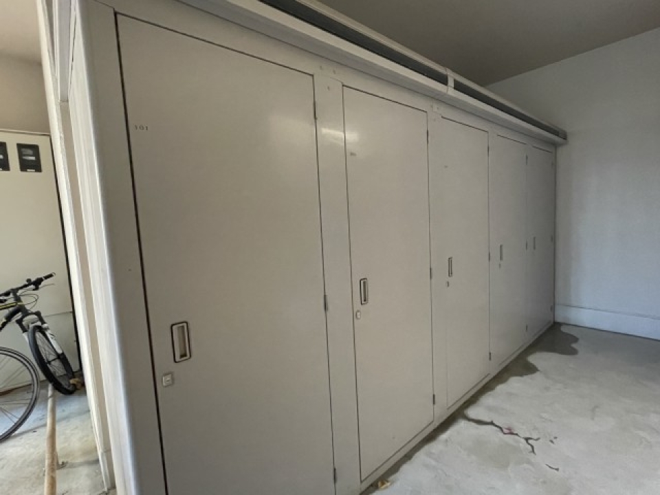 各部屋に倉庫も付いています。