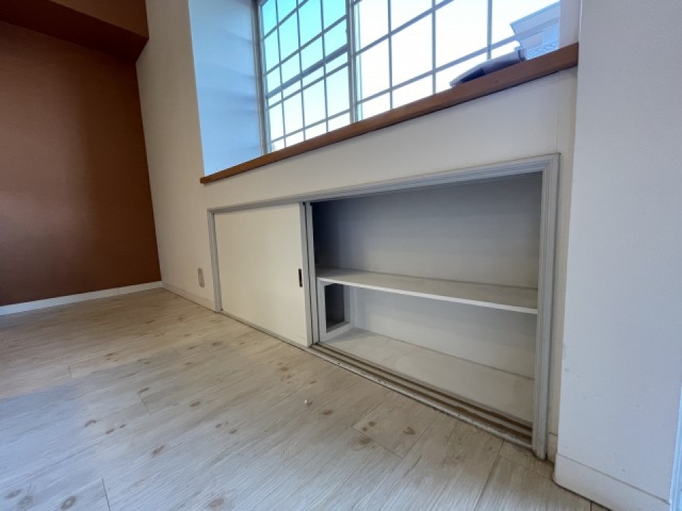 ここにも収納が！