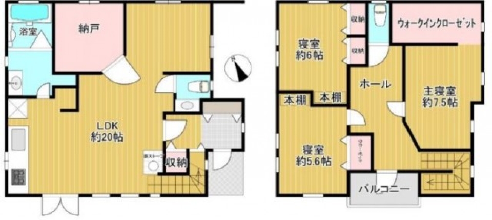 &rdquo;There&rsquo;s no place like home.&rdquo;の間取り図