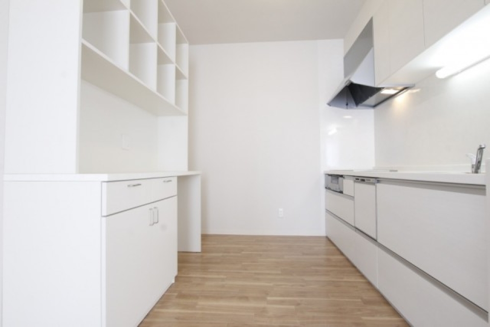 食洗機付きのキッチン