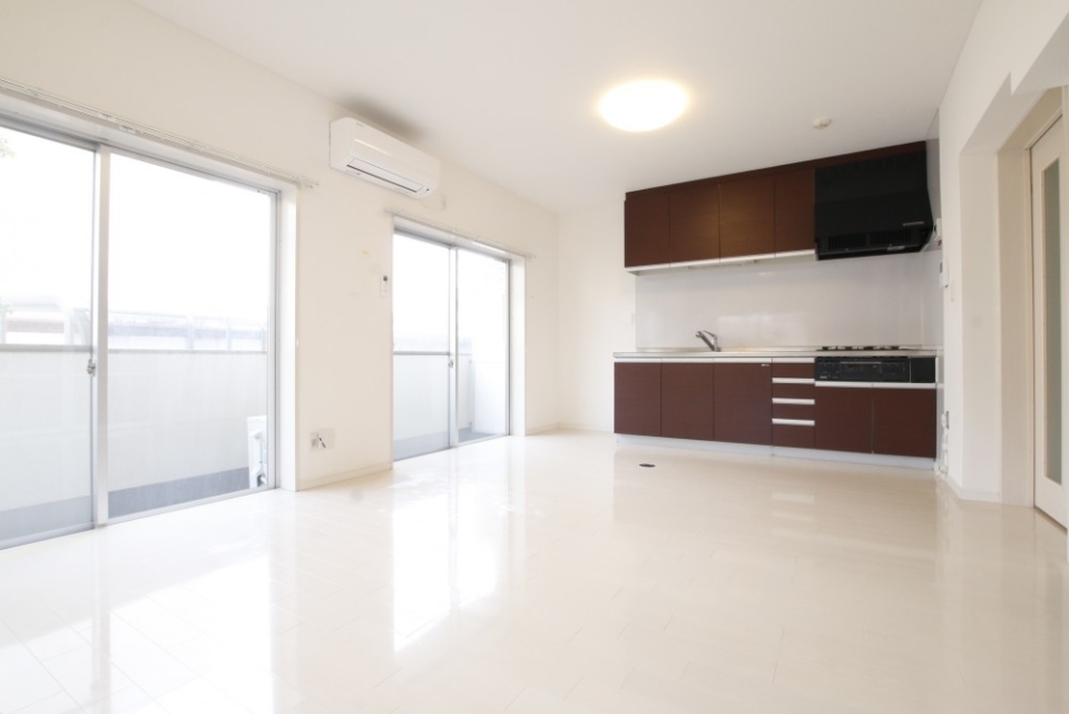 キッチンが目立つ！