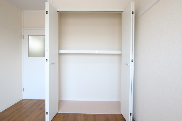 シンプルな収納。