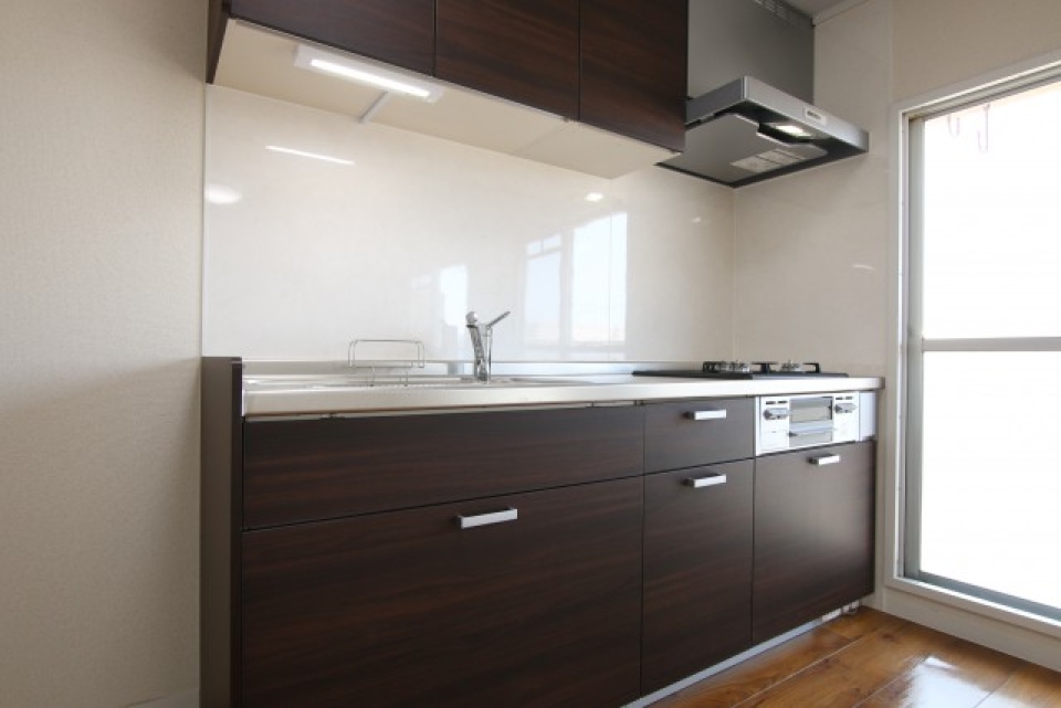 キッチンはぴかぴか！