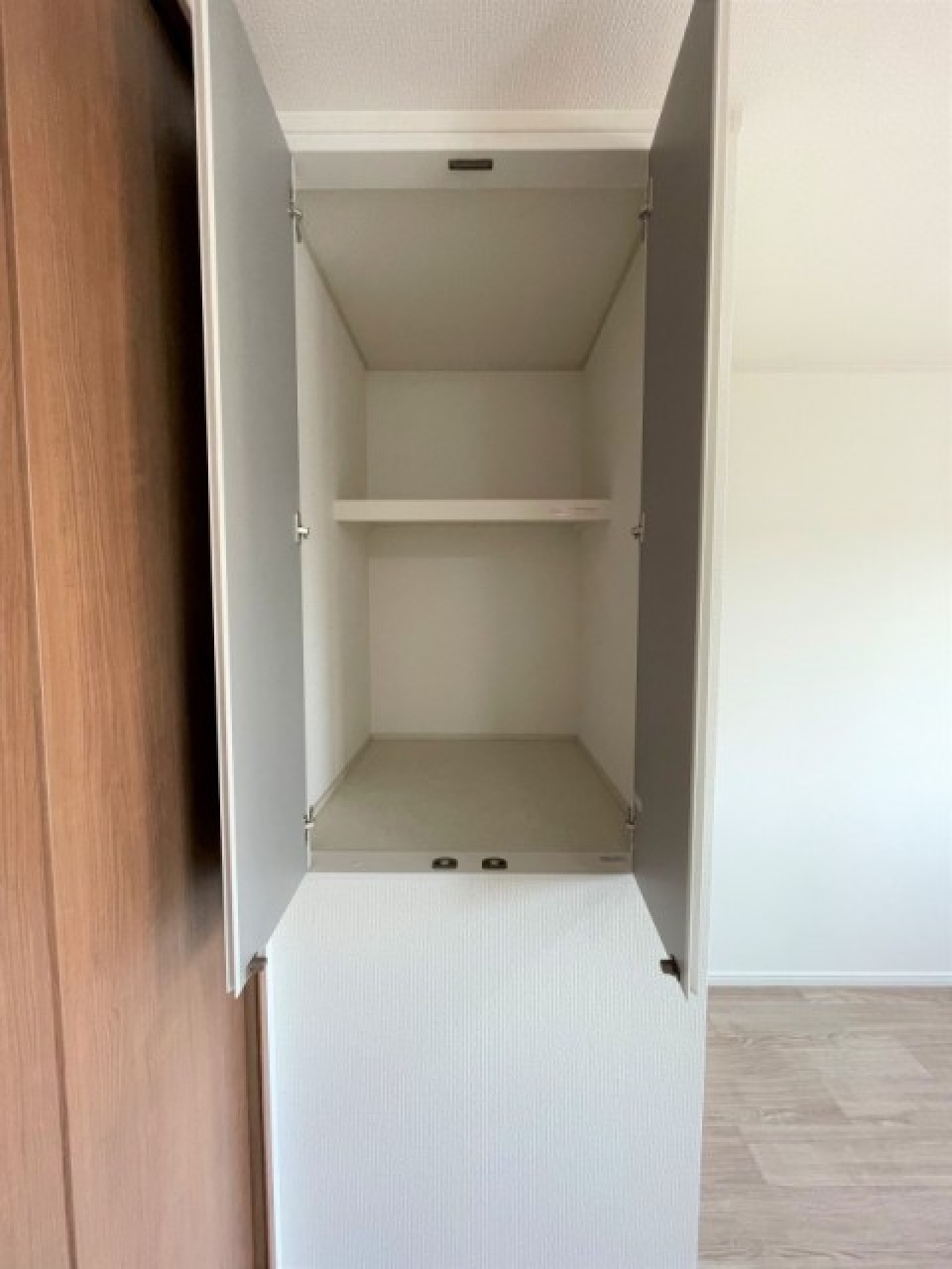 そしてその隣にも収納！