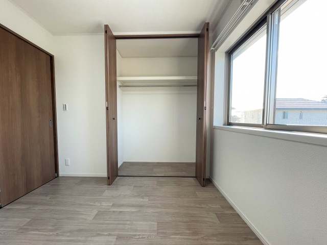 こちらもクローゼット付。