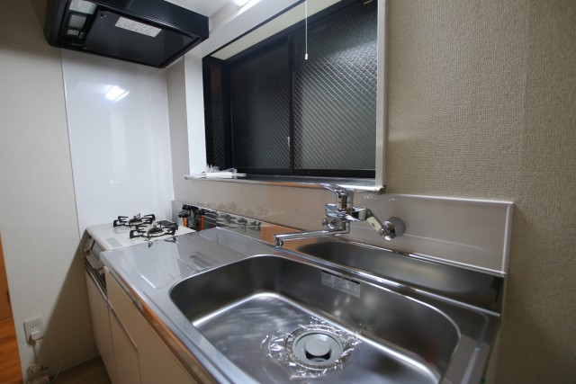 シングルレバーで便利ですね！