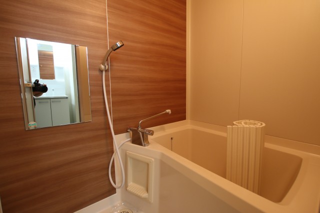 木目はオシャレなだけでなく、水垢汚れも目立ちませんよ！