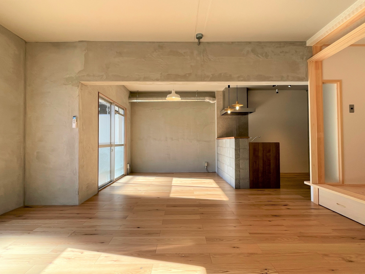 LDKはなんと21帖の広さ