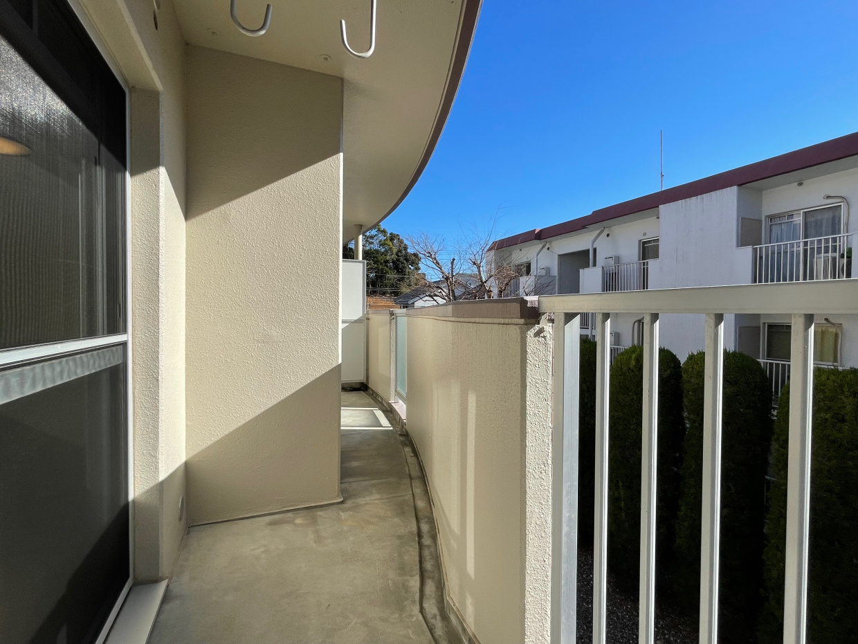 LDK側のバルコニー