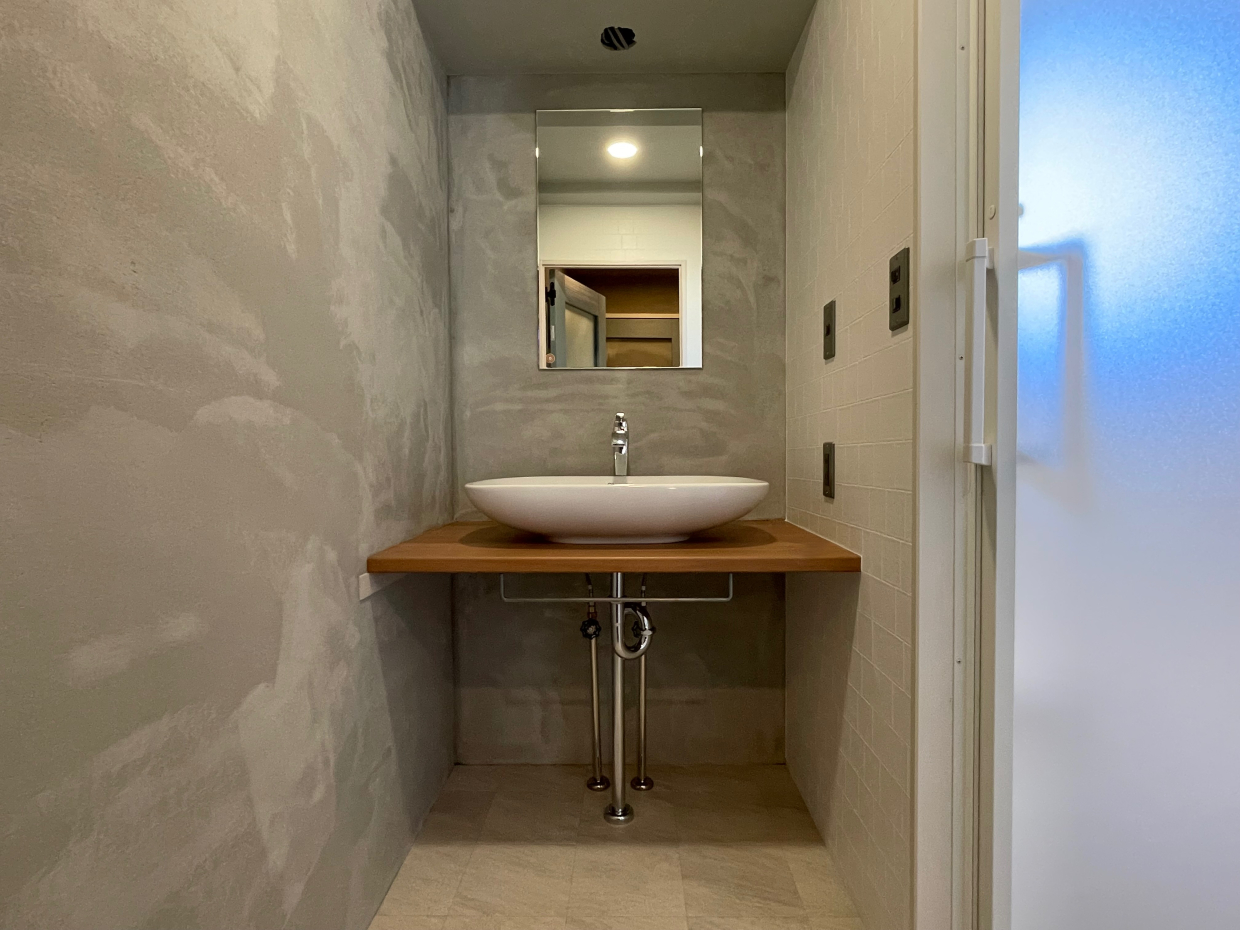 なんと素敵な洗面スペース