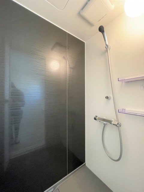 シャワーのみでお掃除楽々