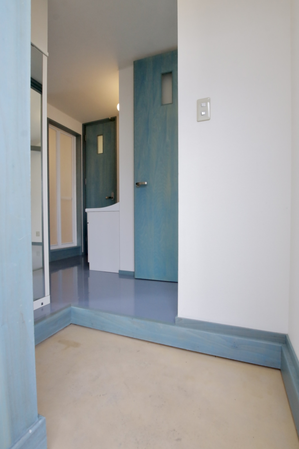 玄関を入ったときからかわいい雰囲気