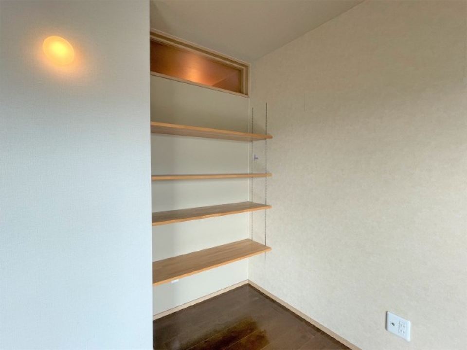 LDKの収納は見せる収納で