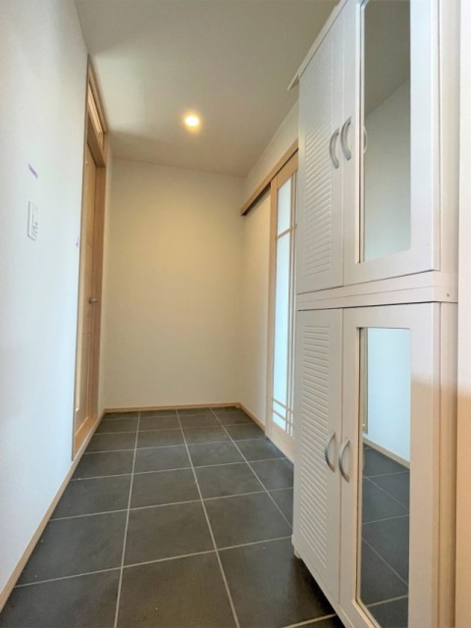 玄関扉を開けたら広がる土間スペース！