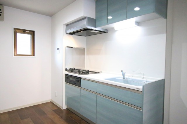 ピカピカキッチン。