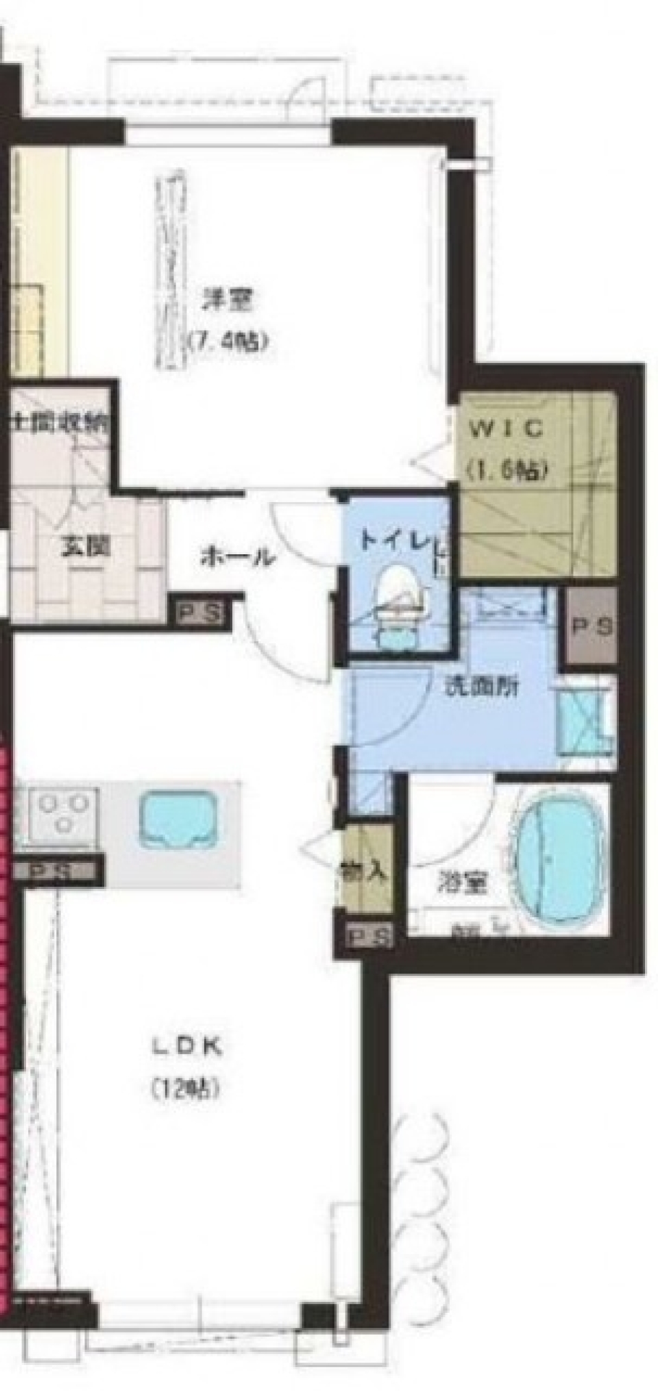 Brand new styleの間取り図