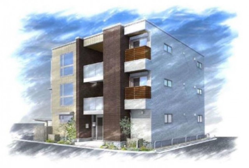 外観のイメージパースです