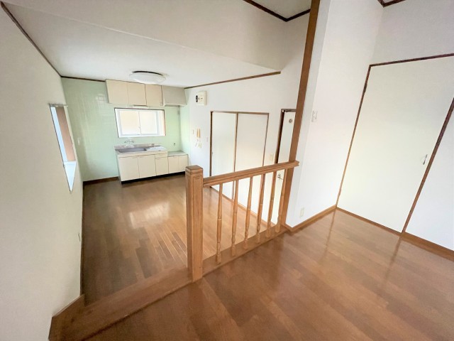 ダイニングキッチン　上から