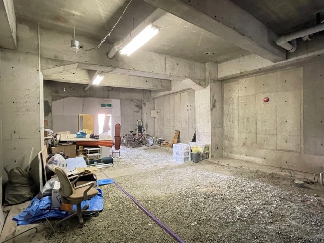 長方形型の空間。