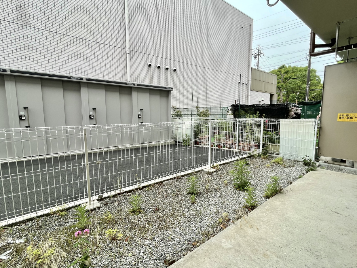 広々バルコニー