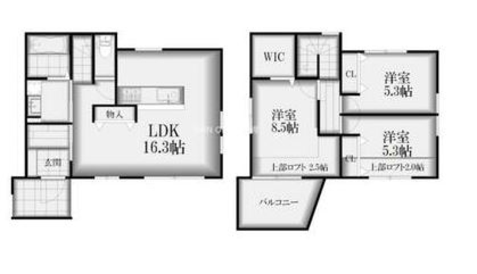 GIARDINOの間取り図
