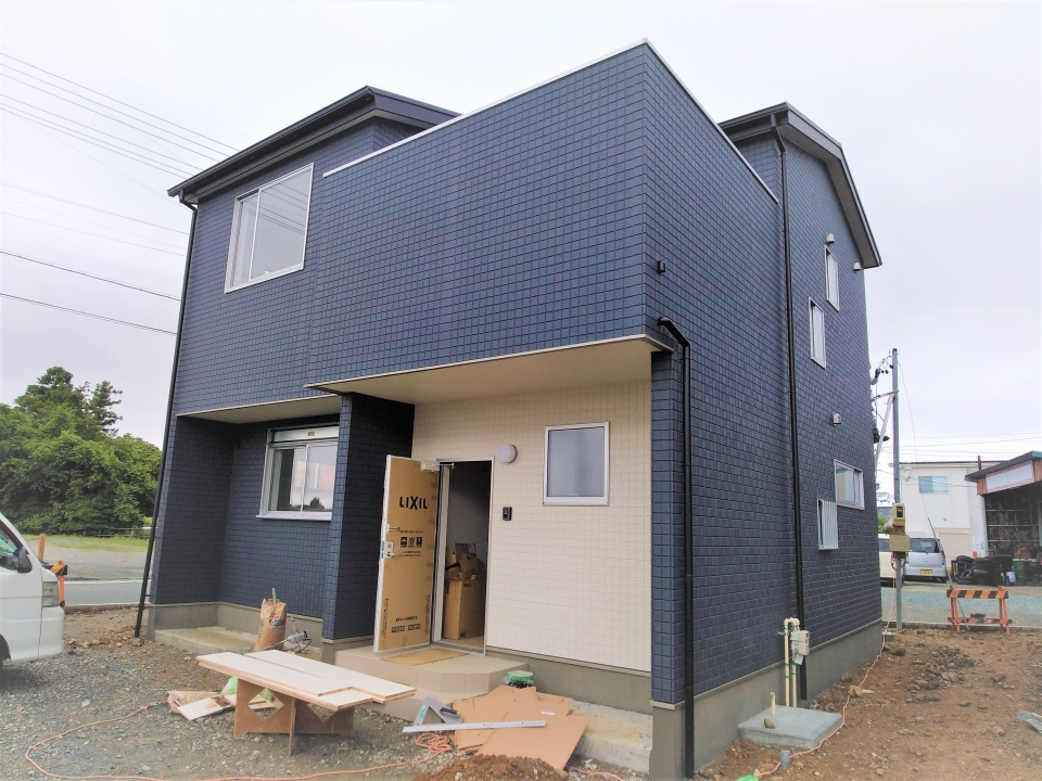 建築中の外観！