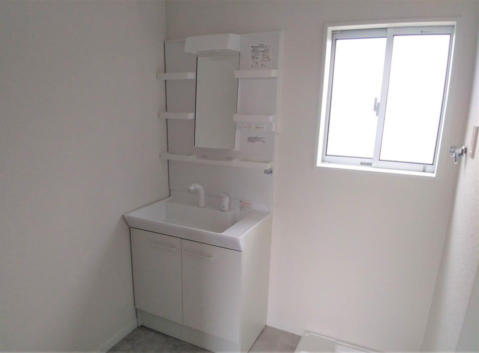 洗面所のようす。