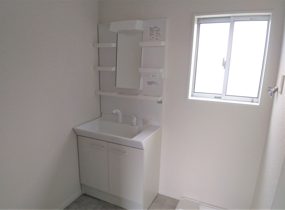 洗面所のようす。