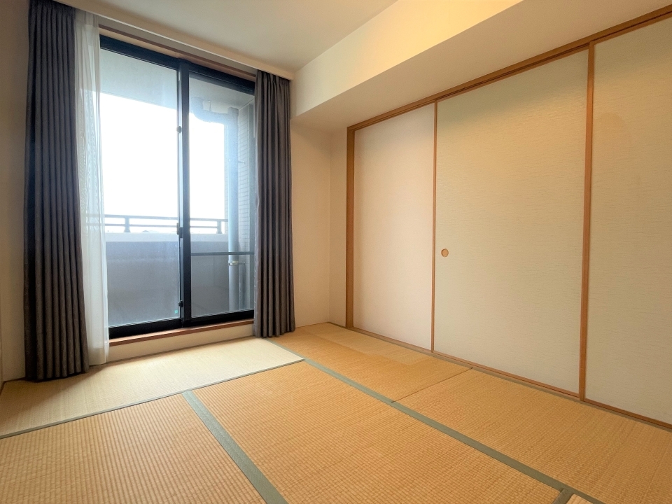 6帖の和室。