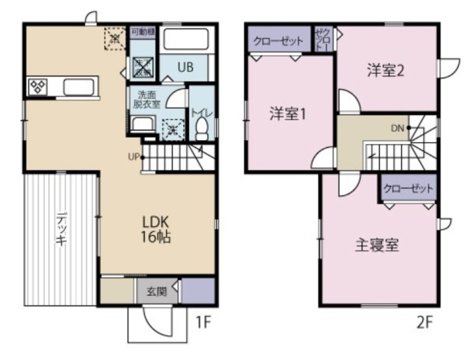 家族みんなで、ただいま！の間取り図