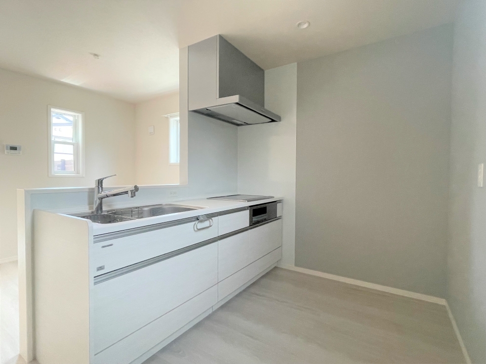 スペースも広々です。