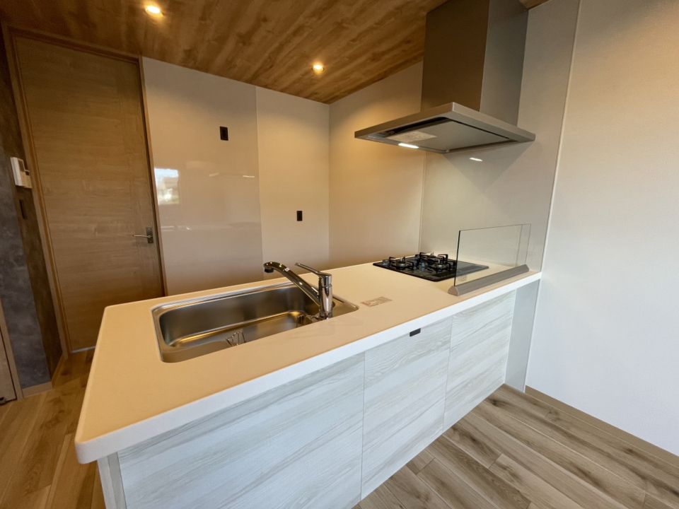 人気の対面キッチン